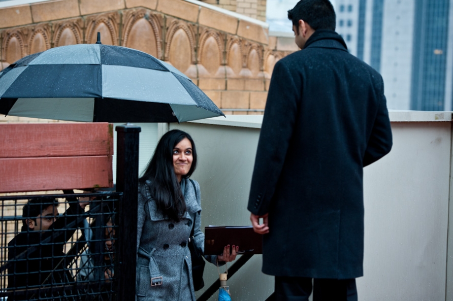 Amit and Tina’s Rooftop Proposal!